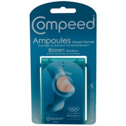 Pansements ampoules moyen format 5 pansements