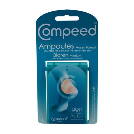 Pansements ampoules moyen format 5 pansements