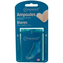 Pansements ampoules petit format 6 pansements
