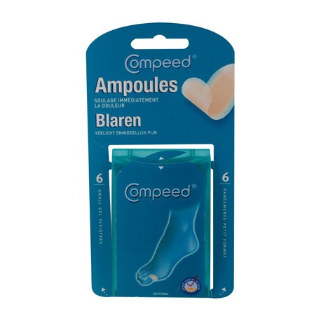 Pansements ampoules petit format 6 pansements