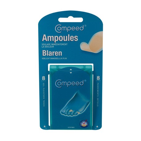 Pansements ampoules orteils 8 pansements
