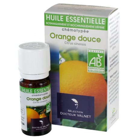 Huile essentielle d'orange douce bio 10ml