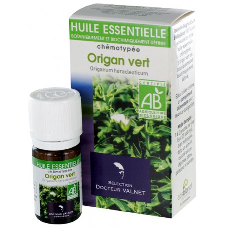 Huile essentielle d'origan vert bio 5ml