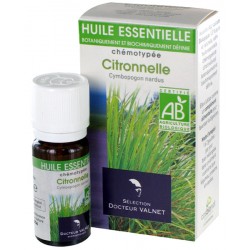 Huile essentielle de citronnelle bio 10ml