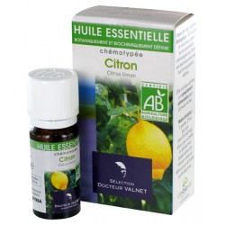 Huile essentielle de citron bio 10ml