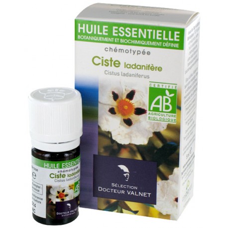 Huile essentielle de ciste ladanifere bio 5ml