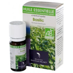 Huile essentielle de basilic bio 10ml