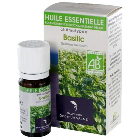 Huile essentielle de basilic bio 10ml