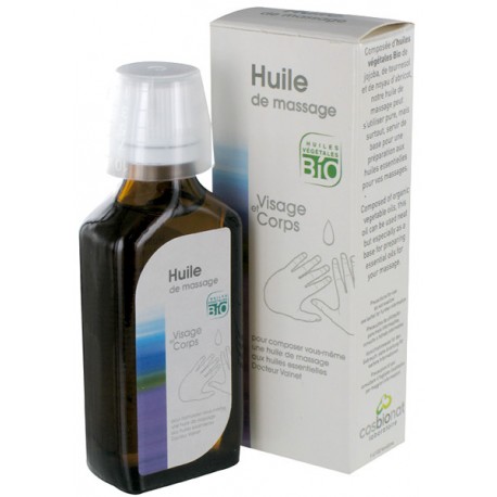 Huile de massage bio 50ml