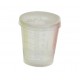 Gobelet gradue 30ml transparent avec couvercle x 100