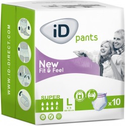 ID PANTS FIT & FEEL SUPER L