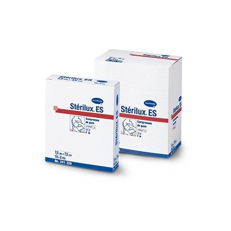 Compresse gaze non sterile sterilux 7,5x7,5 cm x 100