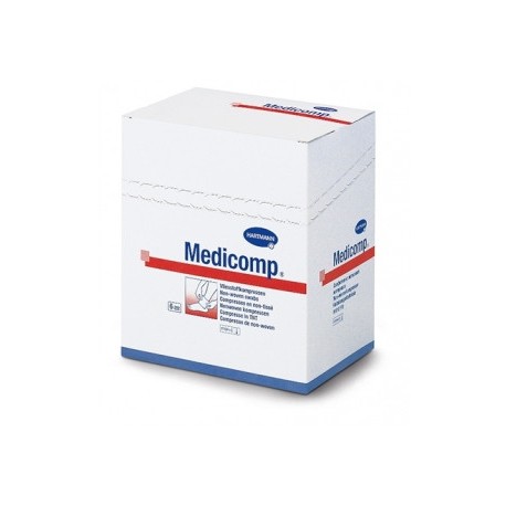 Compresse non tisse sterile medicomp 7,5x7,5 cm x100