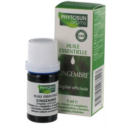 Huile essentielle gingembre 5ml