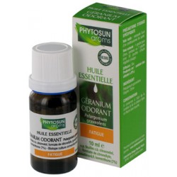 Huile essentielle de geranium odorant fatigue 10ml