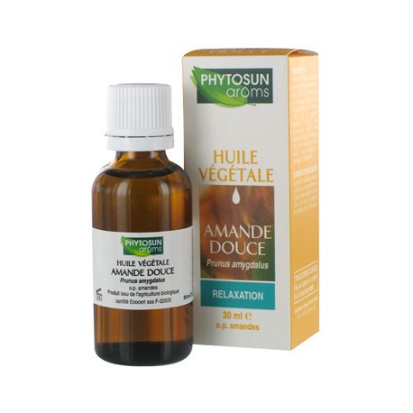 Huile vegetale amande douce 30ml