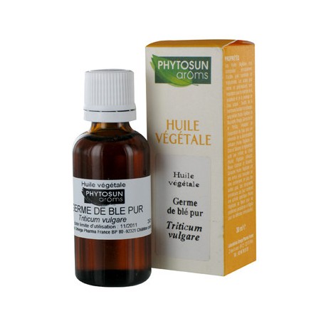 Huile vegetale germe de ble pur 30ml