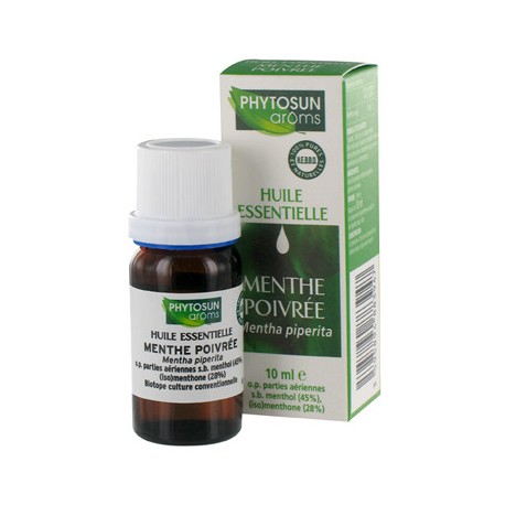 Huile essentielle menthe poivree 10ml
