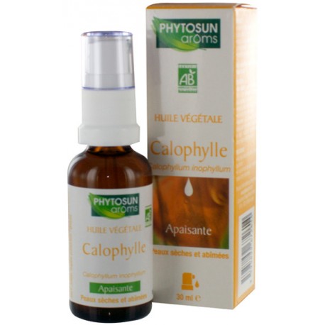 Huile végétale calophylle peaux seches/abimees 30ml