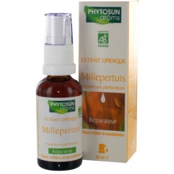 Extrait lipidique millepertuis peaux irritees 30ml