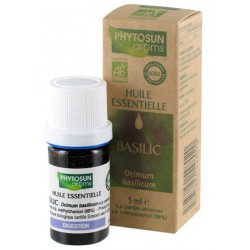 Huile essentielle bio basilic 5ml