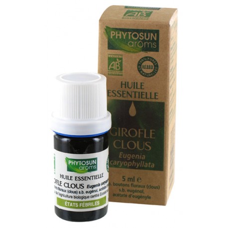 Huile essentielle bio clous de girofle 5ml