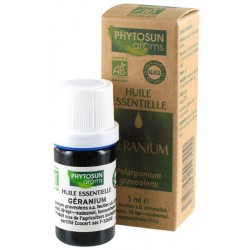Huile essentielle bio geranium d'egypte 5ml