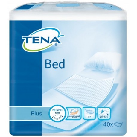 Tena alèses jetables bed plus 60 x 60cm