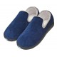 chaussons lumineux bleus