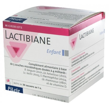 Lactibiane enfants 4 milliards de probiotiques/sachet 30 sach.