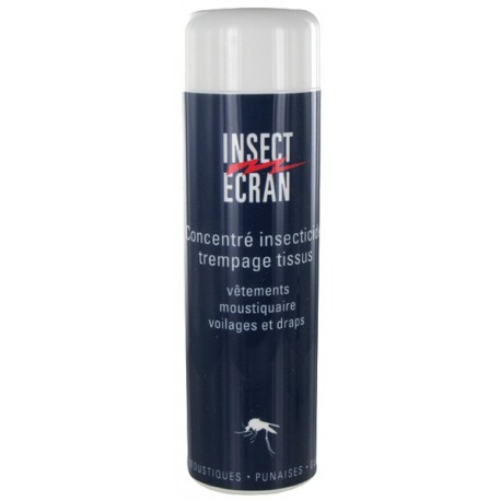 Insect ecran concentre insecticide trempage tissus 100ml