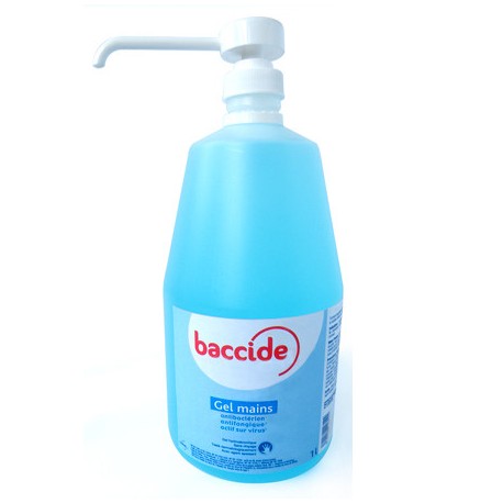 Baccide gel main hydroalcoolique sans rincage 1 l