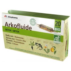 Arkofluide bio detox 20 ampoulesx15ml