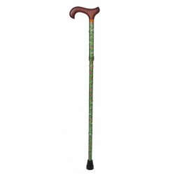 Canne de marche derby flore pliante Herdegen